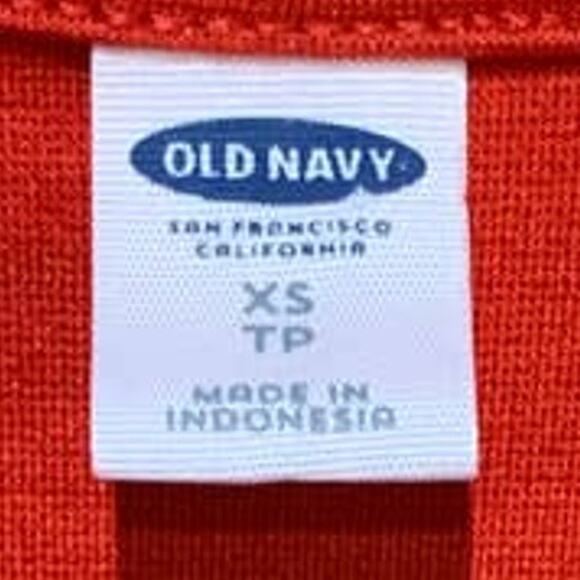 Old Navy XS Long Sleeve Polyester Blend VNeck Fit & Flare Knee Length Dress - Picture 4 of 5